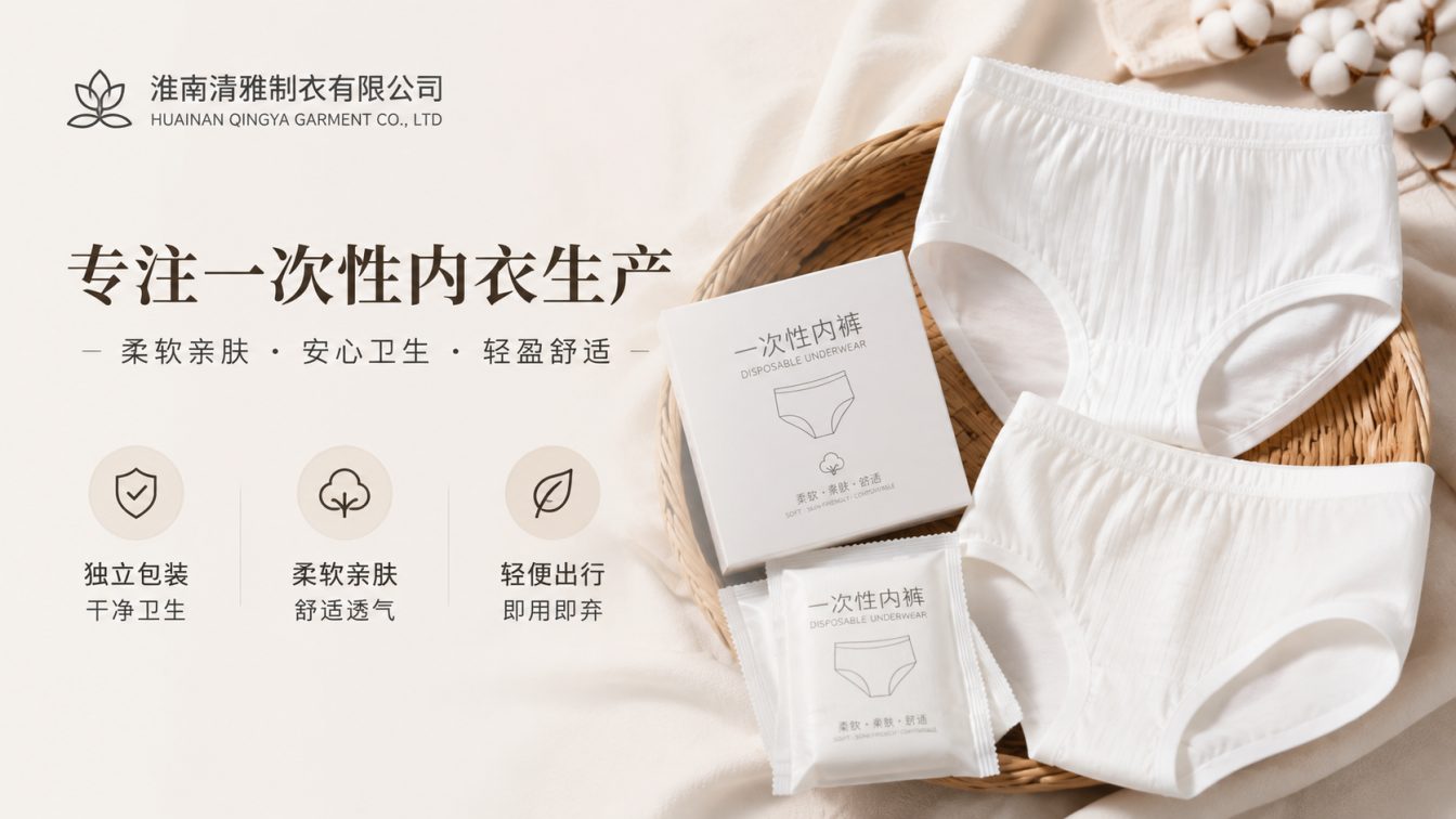 鄂州为多渠道提供日抛内衣方案